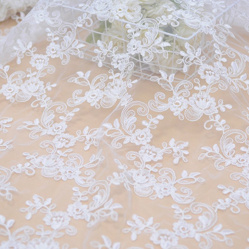 Bridal Sequin Fabric for Bridal Wholesale Supplier 4